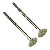 Max 3mm Shank Diamond Grinding Head Burr Bit For Stone Carving, Sanding 10mm