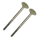 Max 3mm Shank Diamond Grinding Head Burr Bit For Stone Carving, Sanding 10mm
