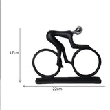 Max Resin Sports Sculpture Desktop Bookshelf Statue Home Office Decorations I