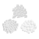 Max 50pcs Soilless Hydroponic Sponge Vegetable Plant Cultivation 19 x 25mm