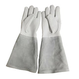 Max Long Sheepskin Beekeeping Gloves Elasticated Beekeeper Tool Bee Supply M