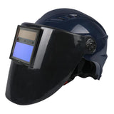 Max Solar Auto Darkening Welding Helmet Flip Up Glasses Eye Protection Blue