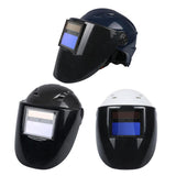 Max Solar Auto Darkening Welding Helmet Flip Up Glasses Eye Protection Blue