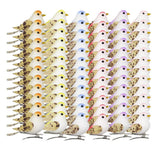 Max Maxb 12Pcs Artificial Mini Decorative Foam Birds for Crafts Garden Decor Red