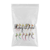 Max 12Pcs Artificial Foam Feather Birds Crafts Home Garden Decor  without Clip