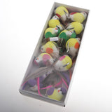 Max 12Pcs Artificial Foam Feather Birds Crafts Home Garden Decor  with Clip