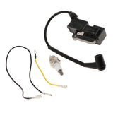 Maxbell Ignition Coil Spark plug Kit Fits For Husqvarna 340 345 346 350 351 353 357
