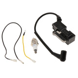 Maxbell Ignition Coil Spark plug Kit Fits For Husqvarna 340 345 346 350 351 353 357