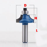 Max 8mm Shank Beading Edging Router Bit Straight End Mill Trimmer 8 x 25.4mm