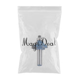 Max 8mm Shank Beading Edging Router Bit Straight End Mill Trimmer 8 x 25.4mm