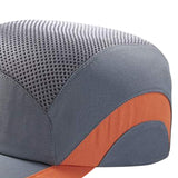 Max Light Safety Breathable Hard Hat Crashworthy Cap Portable Hat  Gray