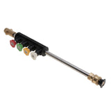 Max Pressure Washer Wand Extension with Spray Nozzle Tips for Karcher K2 K3 K5