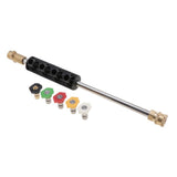 Max Pressure Washer Wand Extension with Spray Nozzle Tips for Karcher K2 K3 K5