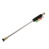 Max Car Washer Metal Jet Lance Nozzle with 5 Quick Nozzle Tip for Karcher Series
