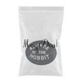 Max Black Oval Statement Plaque Outdoor Garden Wall Sign BEWARE OF THE HOBBIT