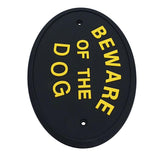 Max Flexible Garden Wall Gate Plaque Sign Plate Plaque  BEWARE OF THE DOG