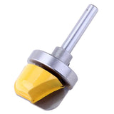 Max 1/4inch Shank Woodworking Milling Cutter Double Arc Round Bottom Router Bit