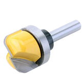 Max 8mm Shank Woodworking Milling Cutter Double Arc Round Bottom Router Bit