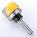 Max 8mm Shank Woodworking Milling Cutter Double Arc Round Bottom Router Bit
