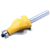Max 8mm 1/2 inch Shank Cucurbit Model Trimming Wood Milling Cutter Crown Router