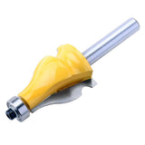 Max 8mm 1/2 inch Shank Cucurbit Model Trimming Wood Milling Cutter Crown Router