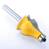 Max 8mm 1/2 inch Shank Cucurbit Model Trimming Wood Milling Cutter Crown Router