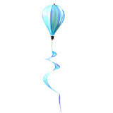 Max Hot Air Balloon Wind Spinner Stripe Garden Yard Outdoor Decor Blue Cloud