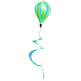 Max Hot Air Balloon Wind Spinner Stripe Garden Yard Outdoor Decor Green Cloud