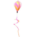 Max Hot Air Balloon Wind Spinner Stripe Garden Yard Outdoor Decor Rose Red Cloud