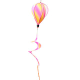 Max Hot Air Balloon Wind Spinner Stripe Garden Yard Outdoor Decor Rose Red Cloud