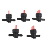 Max 5pcs 1/4" Inline Fuel Shut Off Valve Fits for Briggs & Stratton 494768 5091H