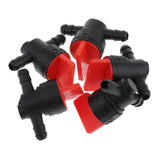 Max 5pcs 1/4" Inline Fuel Shut Off Valve Fits for Briggs & Stratton 494768 5091H