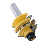 Max 1/2" Shank Ogee Stacked Rail and Stile Router Bit Woodworking Cutting Tool