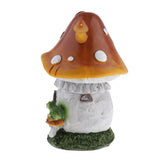 Max Cartoon House Design Solar Garden Light Decorative Light for Yard Mushroom