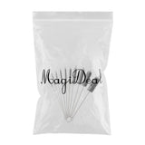 Max 10pcs 20cm Abrasive Wire Pipe Cleaning Brush for Straws,Bottles,Test Tubes