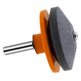 Max Rotary Lawnmower Blade Sharpener Blade Grinder for Power /Hand Drill  Orange