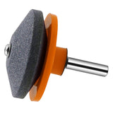 Max Rotary Lawnmower Blade Sharpener Blade Grinder for Power /Hand Drill  Orange