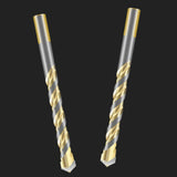 Max 2pcs Alloy Hole Saw Drill Bit with Triangle Shank for Glass Tile Metal 12mm