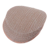 Max 10Pcs 80-1500 Grit 5 inch Flocking Sand Paper Sheet Disc 240-Grit