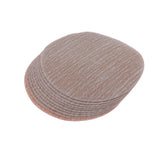 Max 10Pcs 80-1500 Grit 5 inch Flocking Sand Paper Sheet Disc 400-Grit