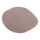 Max 10Pcs 80-1500 Grit 5 inch Flocking Sand Paper Sheet Disc 400-Grit