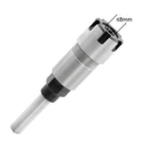 Max 8mm Dia. Shank Router Collet Extension Chuck Holder Adapter 88mm Length