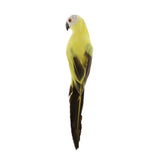 Max Parrot Artificial Bird Figurine Realistic Home Garden Decoration Ornaments C