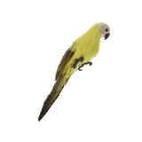 Max Parrot Artificial Bird Figurine Realistic Home Garden Decoration Ornaments C