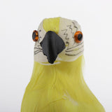 Max Parrot Artificial Bird Figurine Realistic Home Garden Decoration Ornaments C
