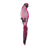 Max Parrot Artificial Bird Figurine Realistic Home Garden Decoration Ornaments D