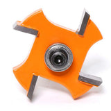 Max 8mm Shank Slotting Cutter Router Bit Woodworking  6.35mm Thick