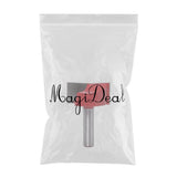 Max 8mm Shank Cleaning Bottom Milling Cutter Router Bit Woodworking 32mm