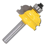 Max 8mm Shank Flute Molding Router Bit Woodworking Milling Cutter Tools Yellow