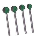 Max 6mm Shank Woodworking Ball Cutter Router Bits Root Carving Blades Extension